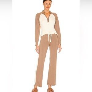 Revolve x Monrow color Block Set.  Sz M pant, sz S top